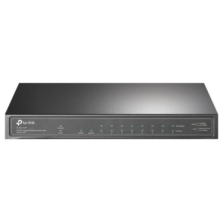 Tp-Link Switch|TP-LINK|TL-SG1210P|Desktop/pedestal|9x10Base-T / 100Base-TX / 1000Base-T|1xSFP|PoE+ ports 8|TL-SG1210P