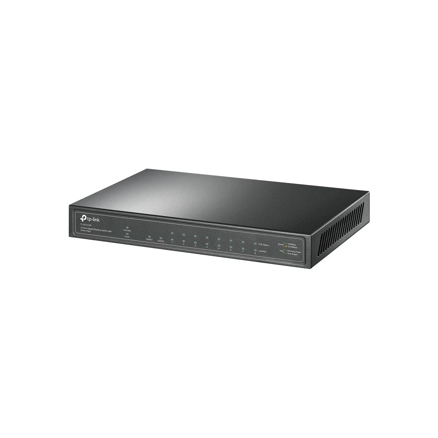 Tp-Link TL-SG1210P Swit ch 9xGb (8xPoE+) 1xSFP