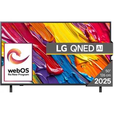 LG TV Set|LG|50"|4K/Smart|3840x2160|Wireless LAN|Bluetooth|webOS|Black|50QNED82A3B