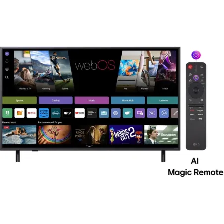 LG TV Set|LG|50"|4K/Smart|3840x2160|Wireless LAN|Bluetooth|webOS|Black|50QNED82A3B