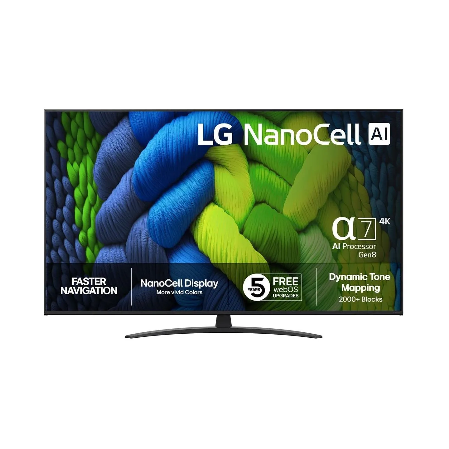 LG TV Set|LG|65 "|4K Ultra HD|3840 x 2160 pixels|Flat|16:9|LED|65NANO82A6B