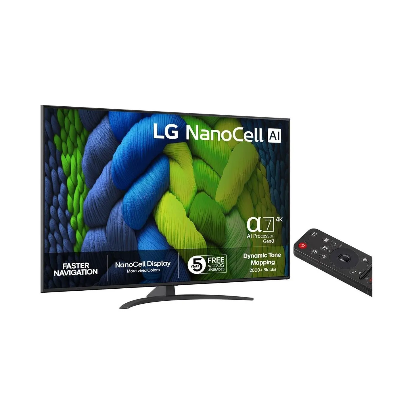 LG TV Set|LG|65 "|4K Ultra HD|3840 x 2160 pixels|Flat|16:9|LED|65NANO82A6B