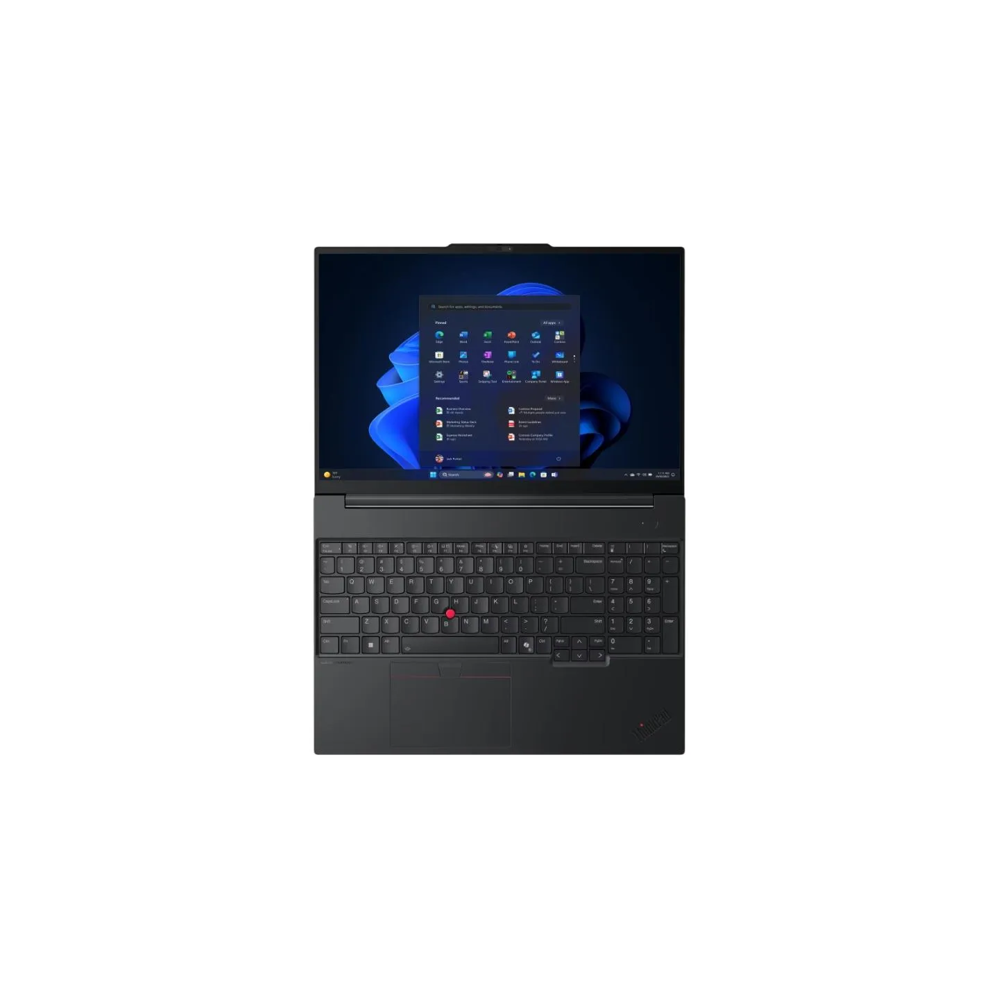 Lenovo ThinkPad E16 G3 Intel | Black | 16 " | IPS | WUXGA | 1920 x 1200 pixels | Anti-glare | Intel Core Ultra 7 | 258V | 32 GB 