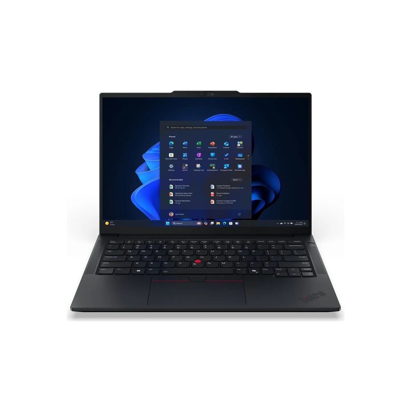 Lenovo ThinkPad E14 G7 Intel | Black | 14 " | IPS | WUXGA | 1920 x 1200 pixels | Anti-glare | Intel Core Ultra 7 | 258V | 32 GB 