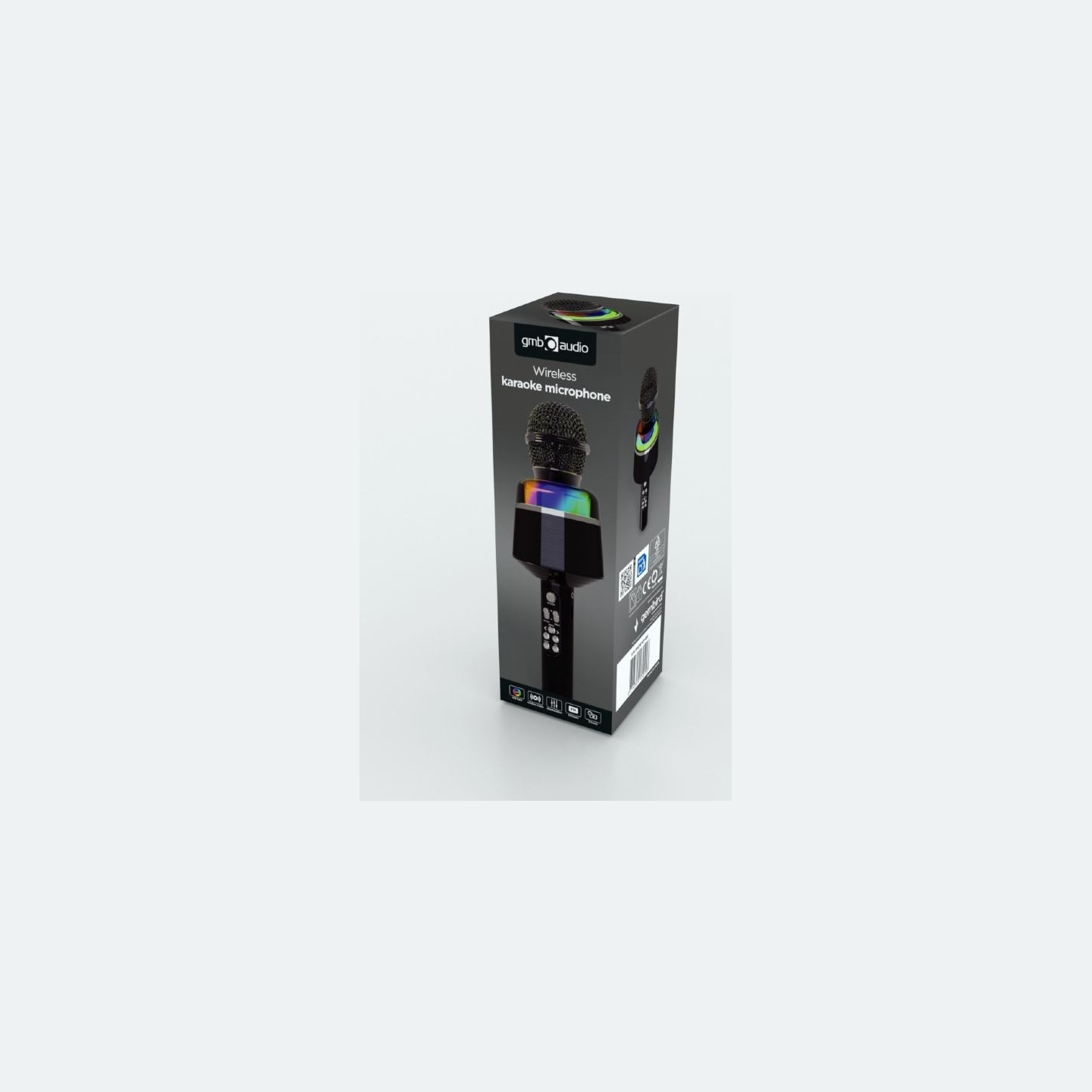 Gembird Wireless karaoke microphone bl