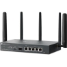 Tp-Link Wireless Router|TP-LINK|Omada 4G+ Cat6 AX3000 Gigabit VPN Router|Wi-Fi 6 (802.11ax)|Data speed 2402 Mbit/s|Ethernet WAN 