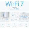 Tp-Link Wireless Router|TP-LINK|Wireless Access Point / Router|3-pack|9300 Mbps|Mesh|Wi-Fi 7|USB 3.0|4x2.5GbE|LAN \ WAN ports 4|
