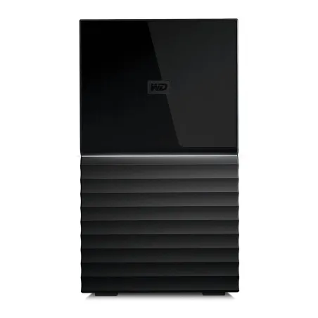 WD External HDD|WESTERN DIGITAL|My Book Duo|24TB|USB 3.0|USB 3.1|Drives 2|Black|WDBFBE0240JBK-EESN