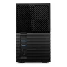 WD External HDD|WESTERN DIGITAL|My Book Duo|24TB|USB 3.0|USB 3.1|Drives 2|Black|WDBFBE0240JBK-EESN