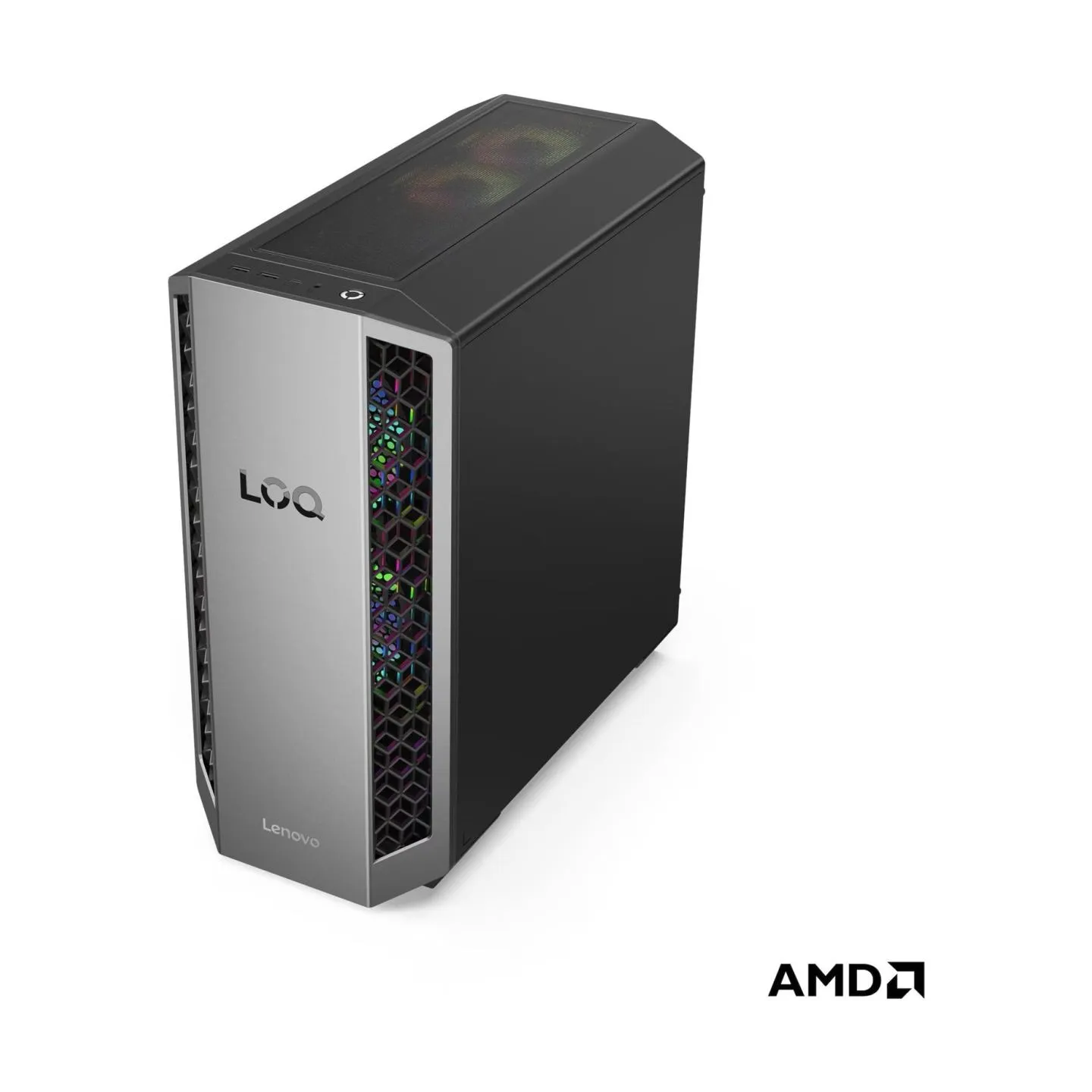 Lenovo LOQ | 26ADR10 | Desktop | Tower | AMD Ryzen 9 | 8945HX | 16 GB | SODIMM DDR5 | 1000 GB | NVIDIA GeForce RTX 5070 | No Opt