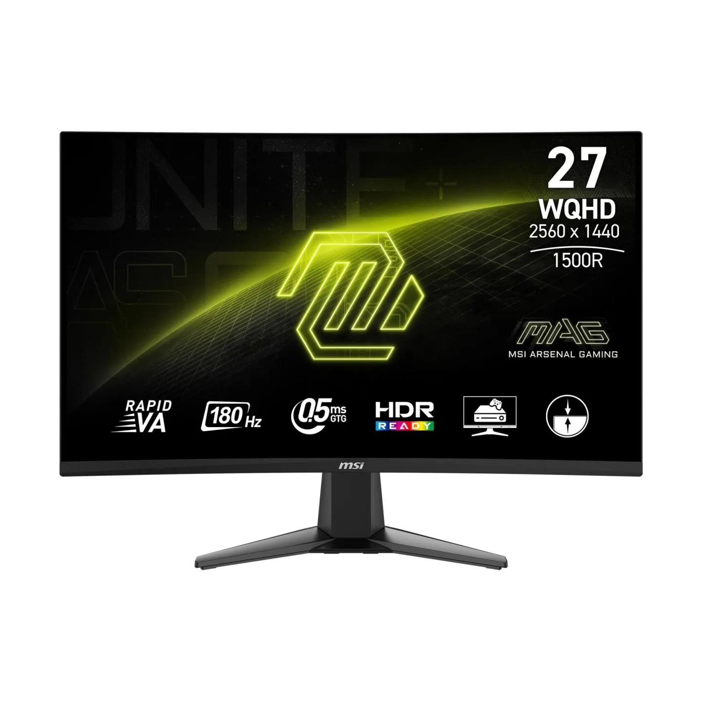 MSI LCD Monitor|MSI|27 "|2560 x 1440 pixels|Quad HD|Native aspect ratio 16:9|LCD|Curved|MAG27CQ6F