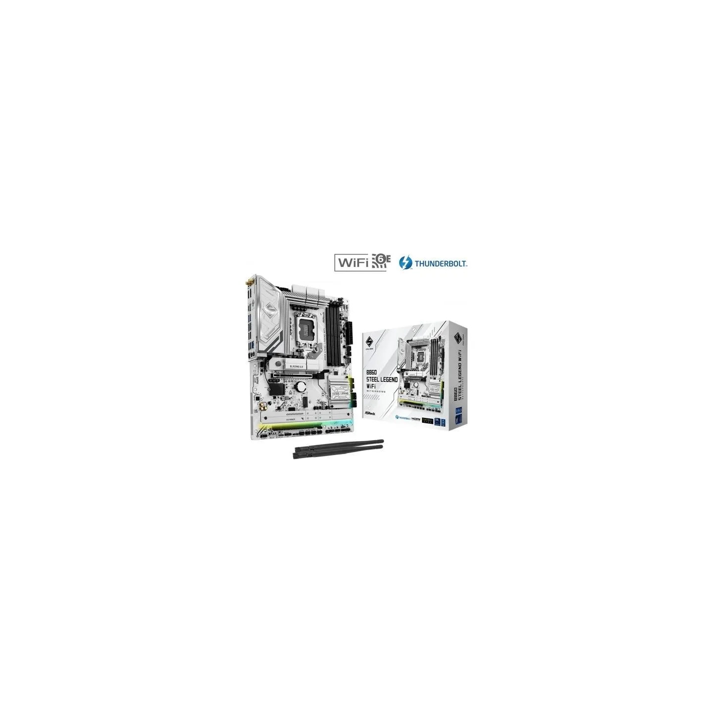 Asrock Motherboard B860 Steel Legend WiFi s1851 4DDR5 TB ATX