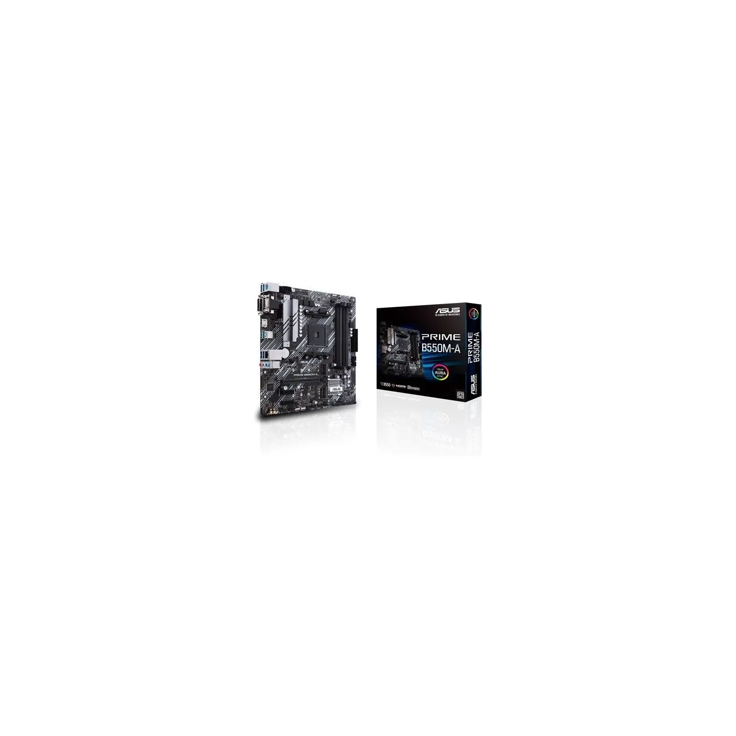 Asus Motherboard PRIME B550M-A AM4 4DDR4 DVI-D/HDMI M.2 mATX