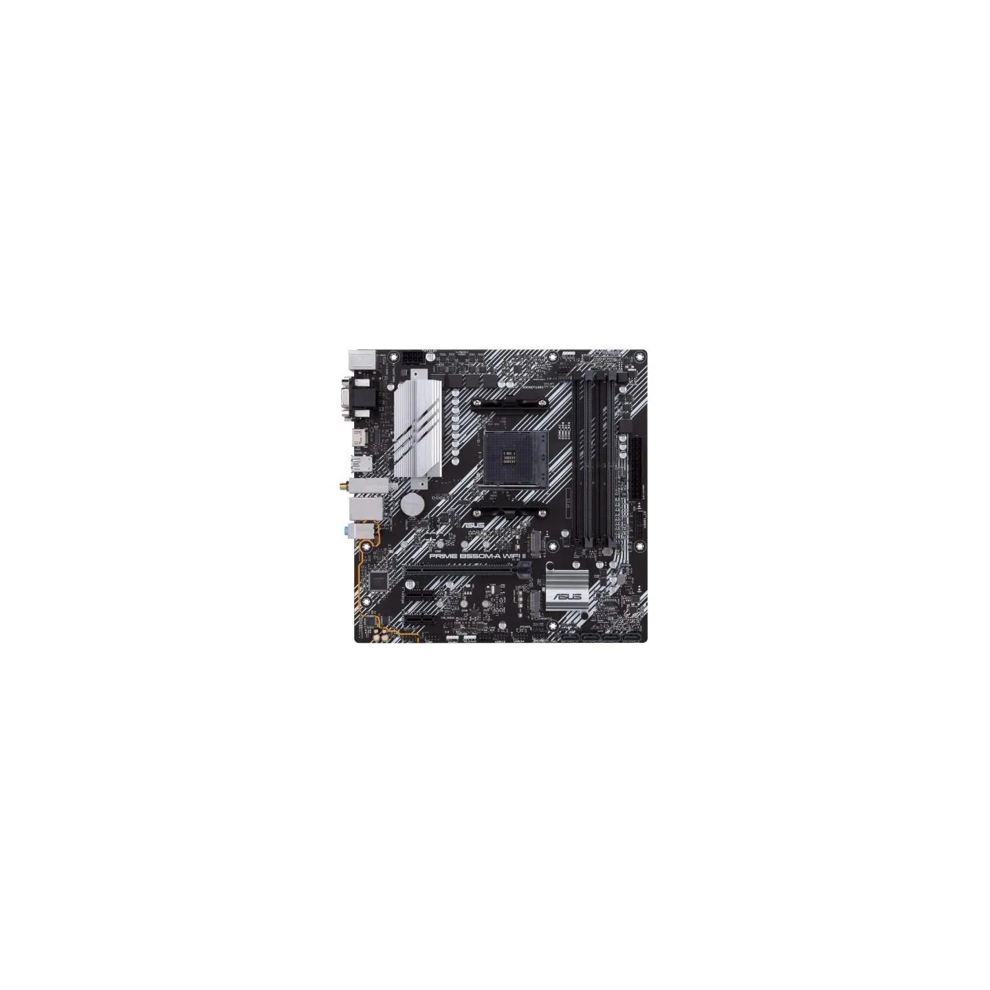 Asus Motherboard PRIME B550M-A WIFI II AM4 4DDR4 HDMI M.2 mATX