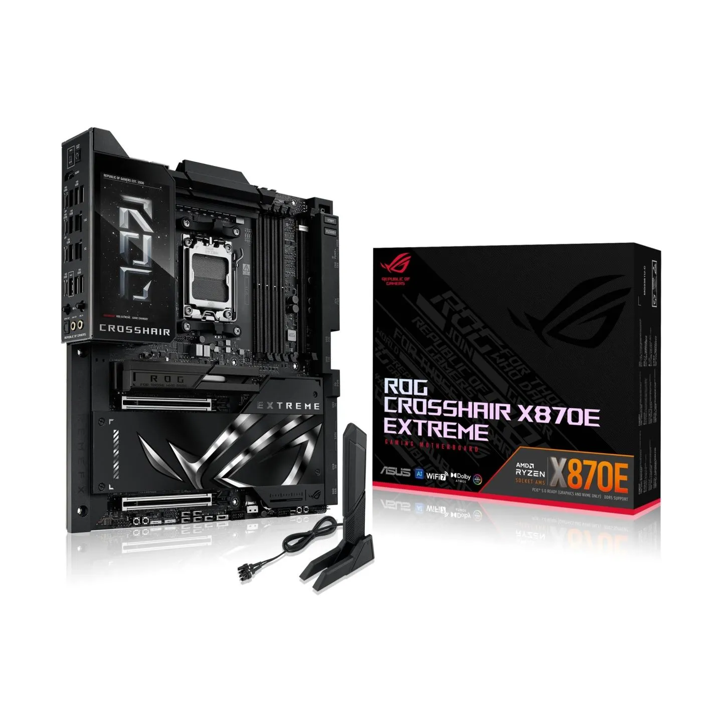 Asus Mainboard|ASUS|AMD X870E|SAM5|EATX|Memory DDR5|Memory slots 4|CROSSHAIRX870EEXTREME