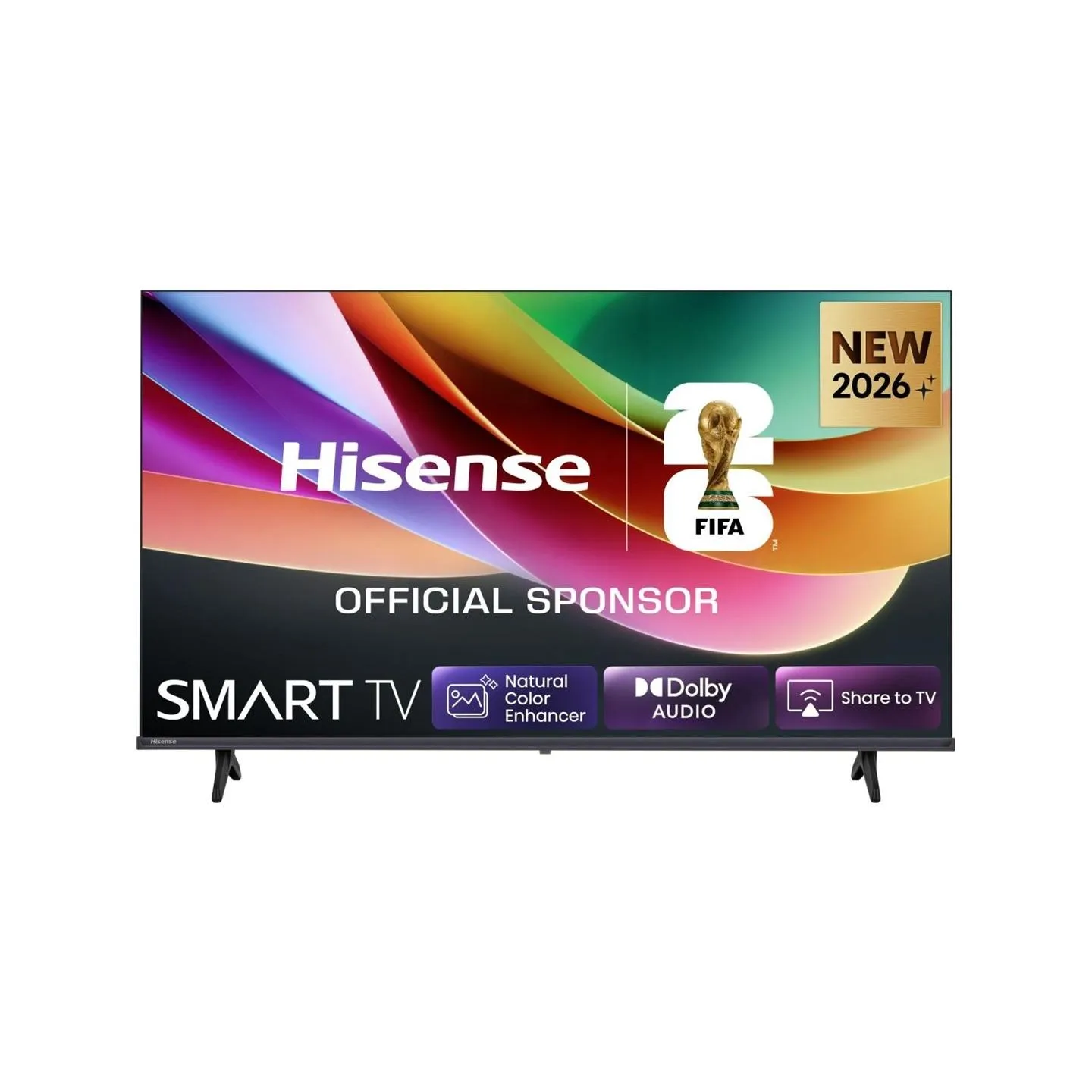 Hisense TV | 32A4S | 32 | Smart TV | VIDAA Smart OS | HD | Black