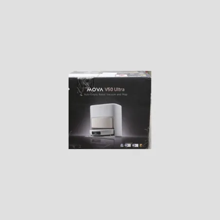 Mova V50 Ultra Robot Vacuum, White | MOVA Robot Vacuum | V50 Ultra | Wet&Dry | 6400 mAh | Dust capacity 3.2 L | 24000 Pa | White