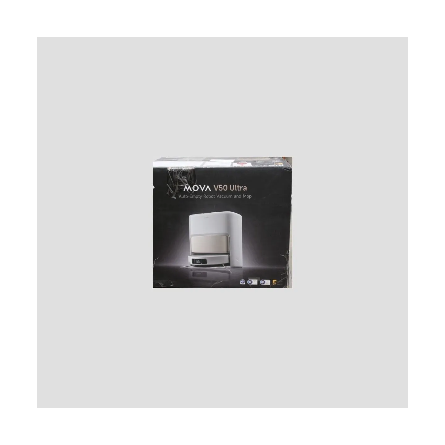 Mova V50 Ultra Robot Vacuum, White | MOVA Robot Vacuum | V50 Ultra | Wet&Dry | 6400 mAh | Dust capacity 3.2 L | 24000 Pa | White