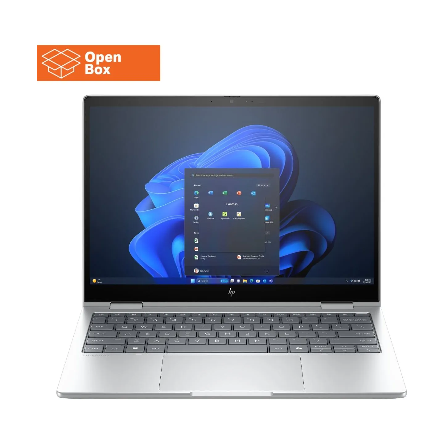 HP EliteBook 8 Flip G1i 13 - OPENBOX - Ultra 7-255U, 32GB, 1TB SSD, 13.3 WUXGA Privacy Touch AG, 5MP IR cam, 4G/5G Modem, FPR, U
