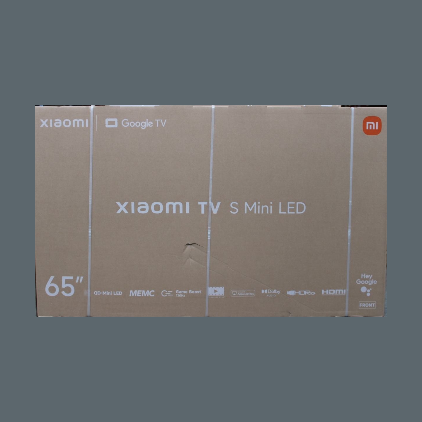 Xiaomi TV S Mini LED 65 2026 |  Xiaomi | S Mini LED 2026 | 65 | Smart TV | Google TV | 4K UHD | Dark Grey | DAMAGED PACKAGING, D