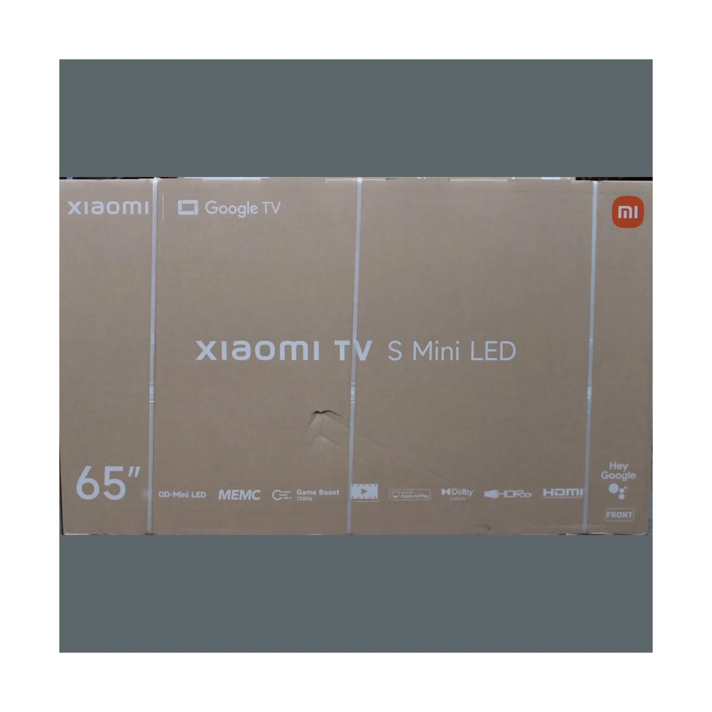 Xiaomi TV S Mini LED 65 2026 |  Xiaomi | S Mini LED 2026 | 65 | Smart TV | Google TV | 4K UHD | Dark Grey | DAMAGED PACKAGING, D