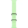 Apple | 49mm Neon Green Ocean Band - Black Titanium Finish