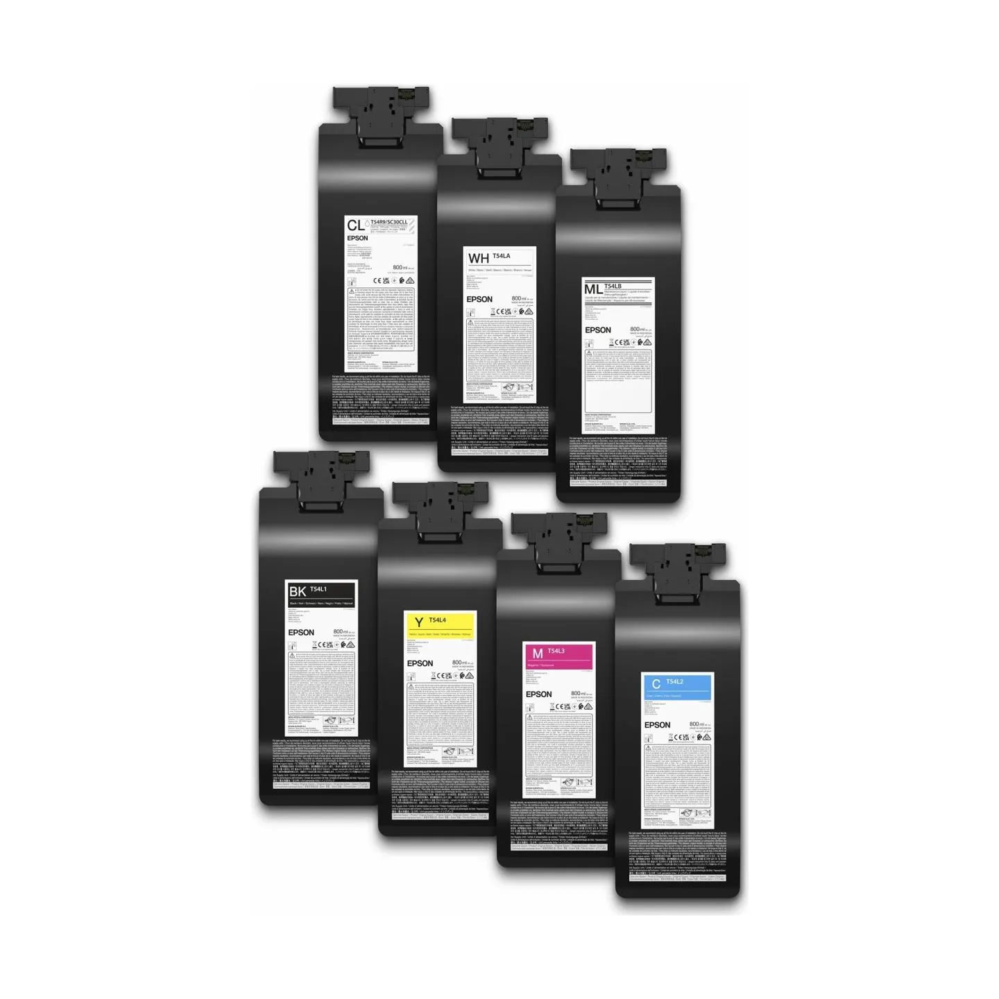 Epson UltraChrome DG2 T54L400 (800ml) | Ink Cartrige | Yellow