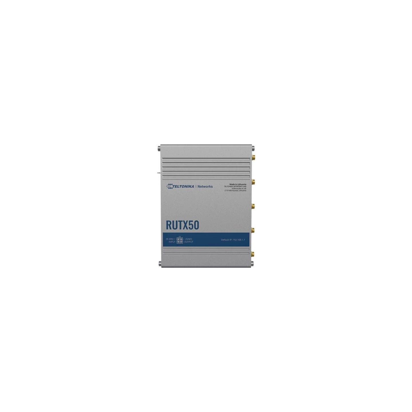 Teltonika | INDUSTRIAL 5G ROUTER | RUTX50 | 802.11ac | 867 Mbit/s | 10/100/1000 Mbps Mbit/s | Ethernet LAN (RJ-45) ports 5 | Mes