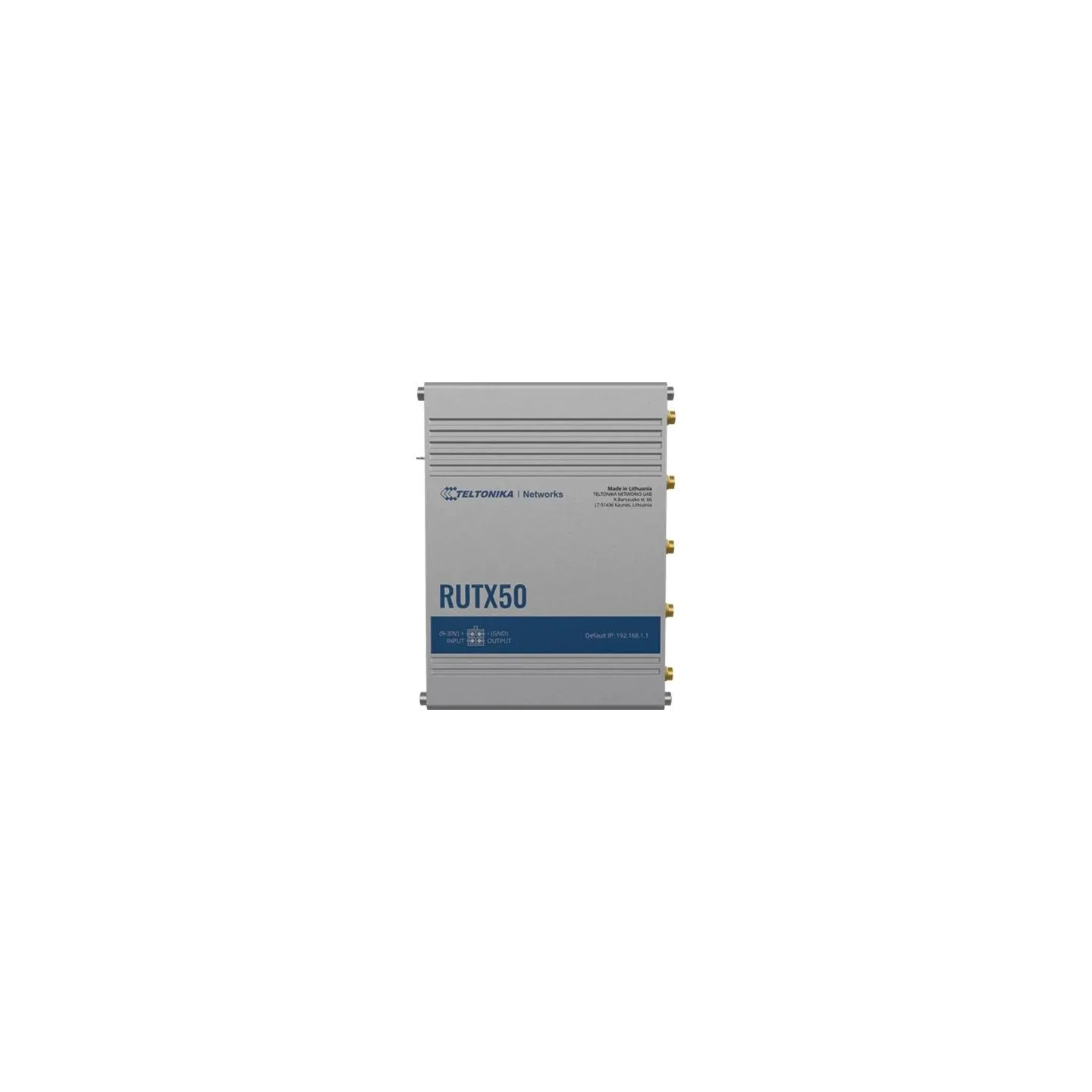 Teltonika | INDUSTRIAL 5G ROUTER | RUTX50 | 802.11ac | 867 Mbit/s | 10/100/1000 Mbps Mbit/s | Ethernet LAN (RJ-45) ports 5 | Mes