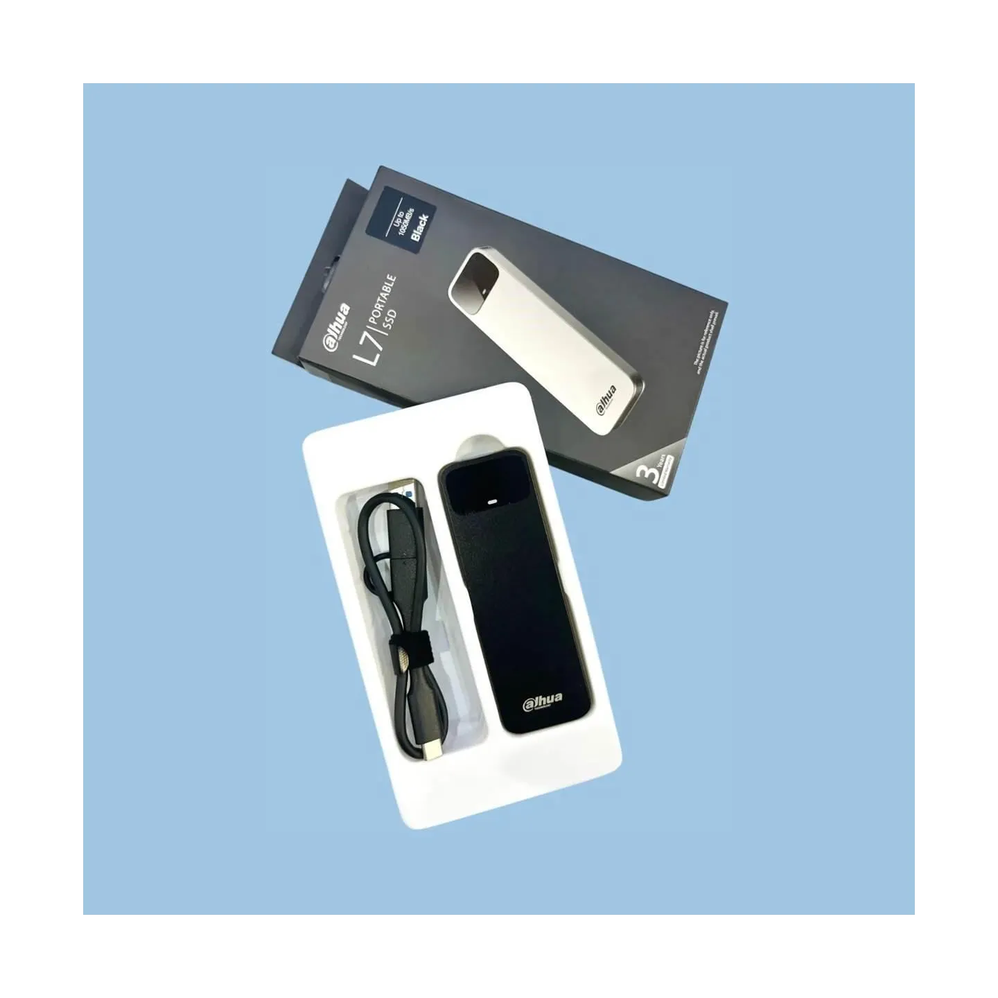 Dahua External SSD|DAHUA|2000 GB|USB 3.2 Gen 2 (3.1 Gen 2)|PSSD-L7-2TB|PSSD-L7-2TB