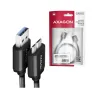 Axagon Data and charging USB 3.2 Gen1 cable length 1 m. 3A. Black.