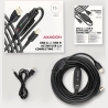 Axagon ADR-215B Active connection USB 2.0 A-M > B-M cable, 15 m long. Power supply option.