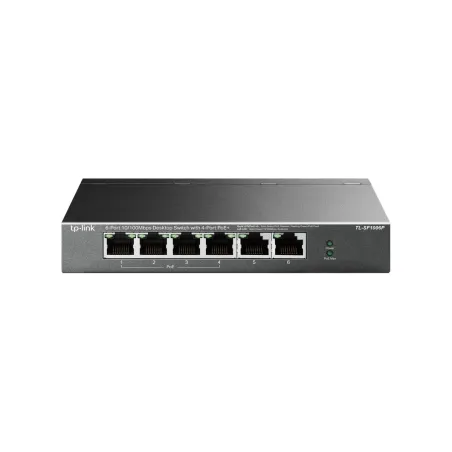 Tp-Link | Switch | TL-SF1006P | Unmanaged | Desktop | 10/100 Mbps (RJ-45) ports quantity 6 | PoE+ ports quantity 4 | Power suppl
