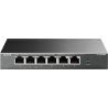 Tp-Link | Switch | TL-SF1006P | Unmanaged | Desktop | 10/100 Mbps (RJ-45) ports quantity 6 | PoE+ ports quantity 4 | Power suppl