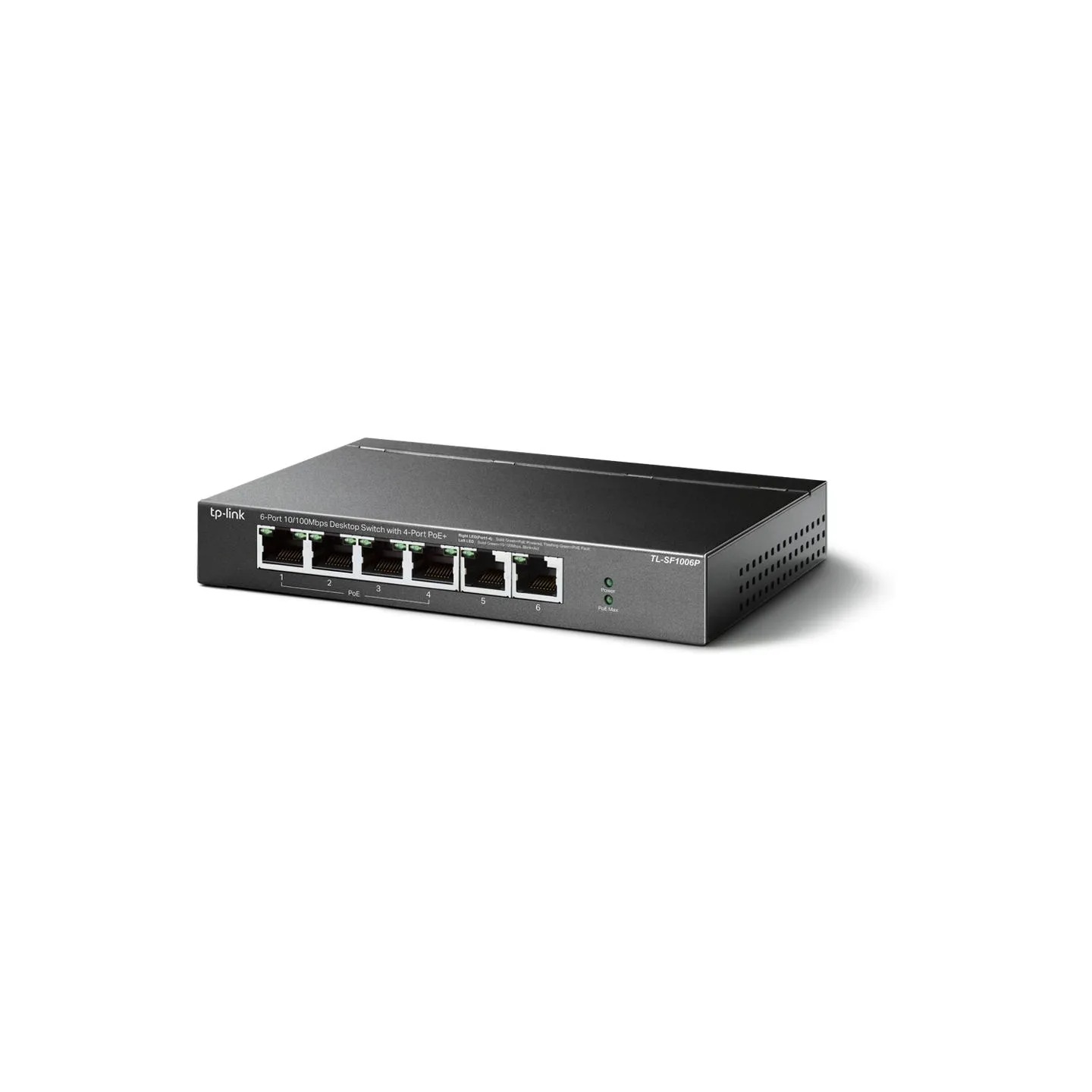 Tp-Link | Switch | TL-SF1006P | Unmanaged | Desktop | 10/100 Mbps (RJ-45) ports quantity 6 | PoE+ ports quantity 4 | Power suppl