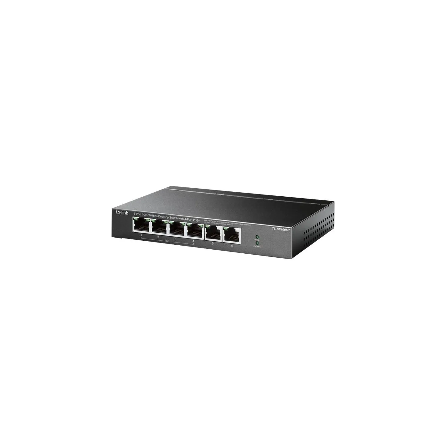 Tp-Link | Switch | TL-SF1006P | Unmanaged | Desktop | 10/100 Mbps (RJ-45) ports quantity 6 | PoE+ ports quantity 4 | Power suppl