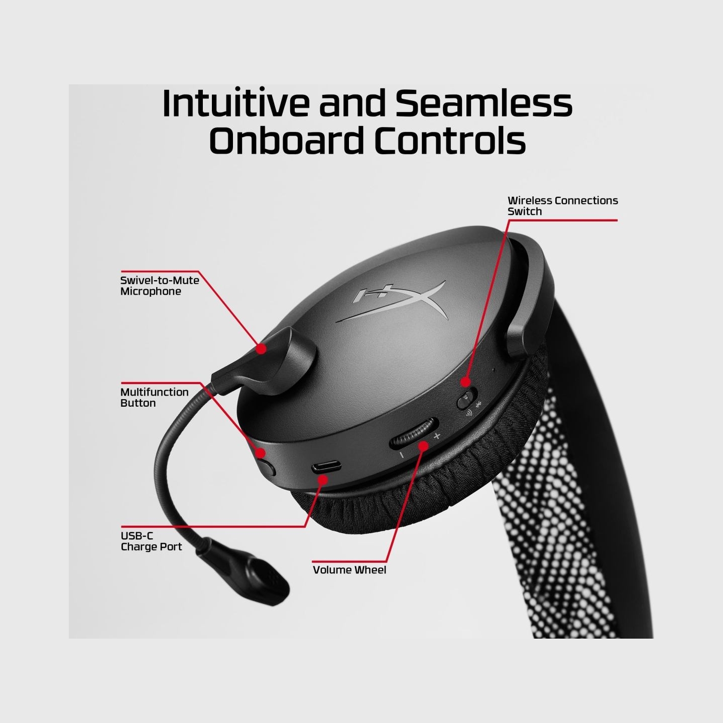 Hyperx Headset Cloud Jet Wireless Gaming - AM7A0AA