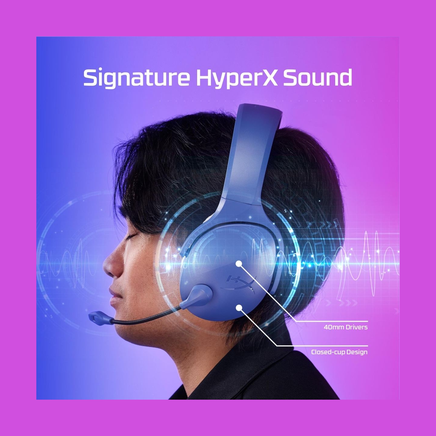 Hyperx Headset Cloud Jet Wireless Gaming - AM7A0AA