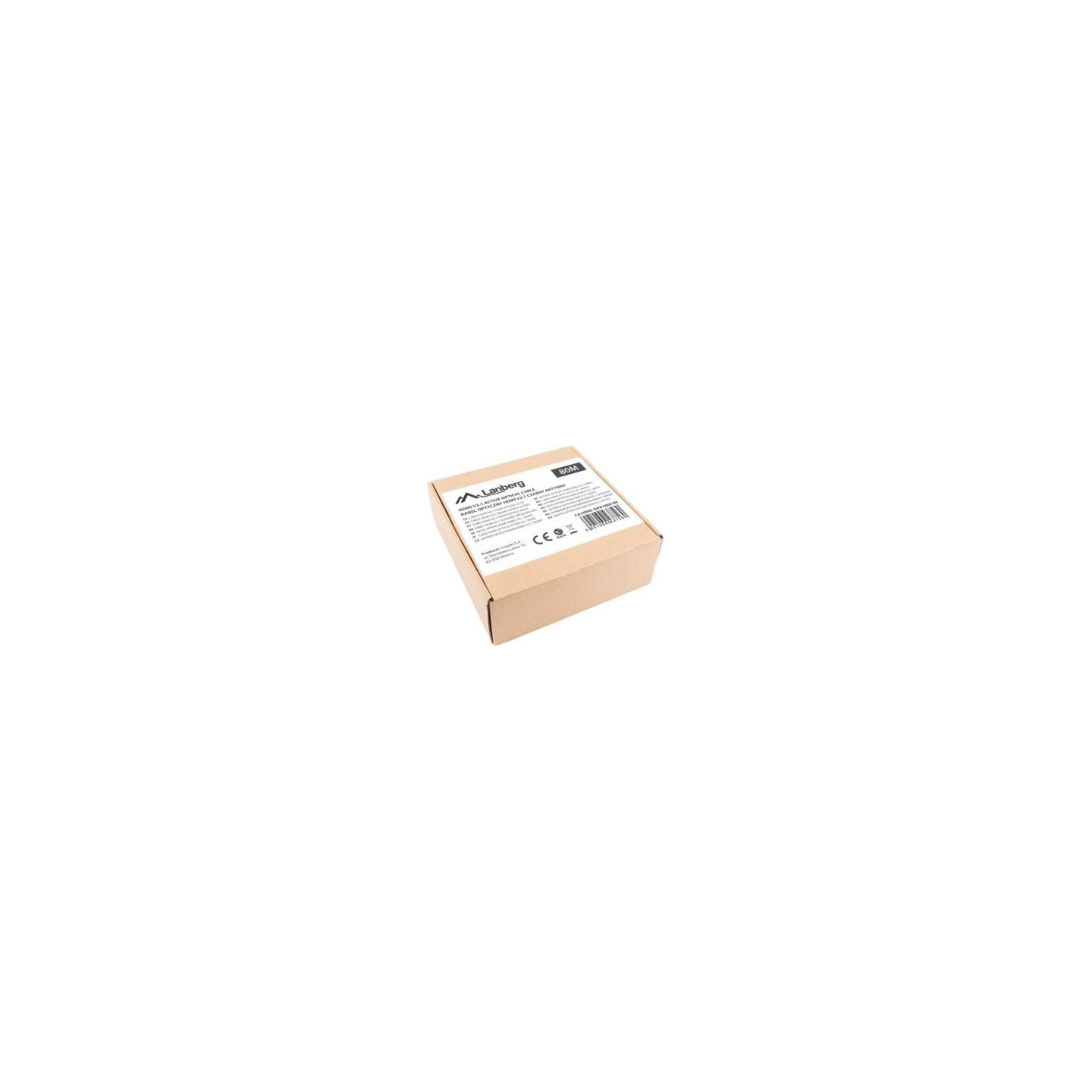 Lanberg HDMI v2.1 M/M cable 80m optical