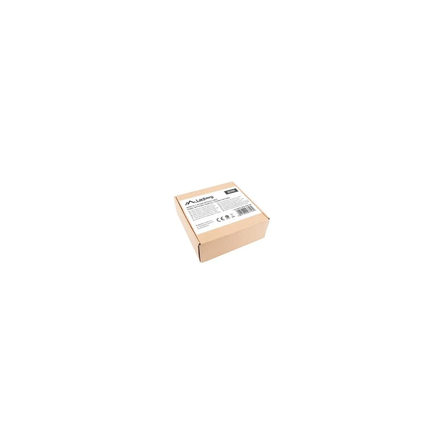 Lanberg HDMI v2.1 M/M cable 80m optical