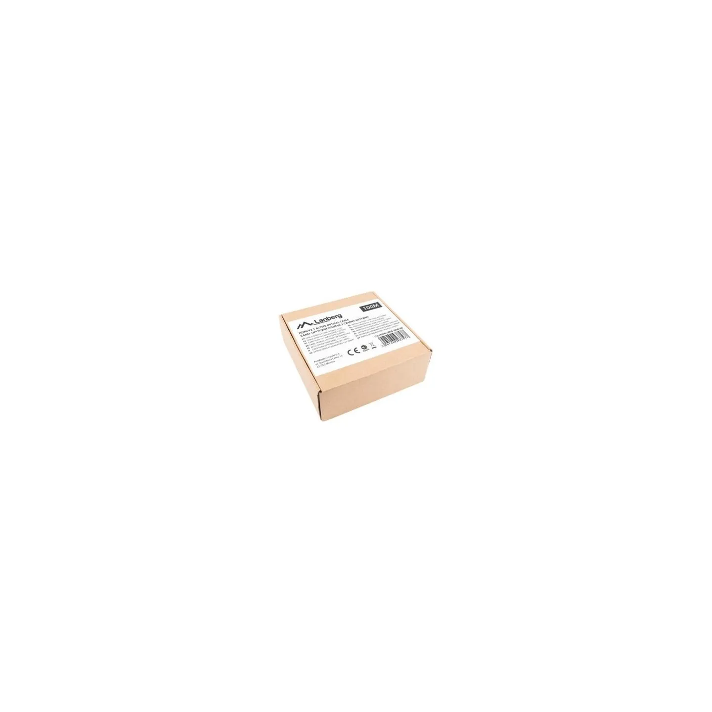 Lanberg HDMI v2.1 M/M cable 100m optical