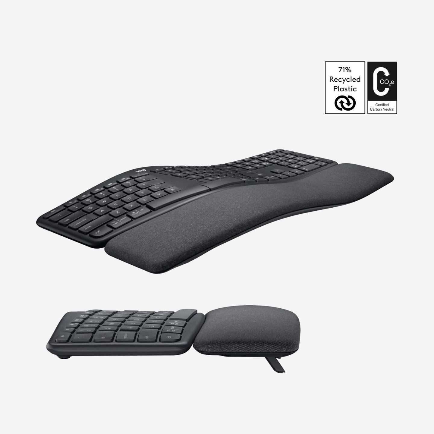 Logitech LOGI Ergo K860 Keyboard - Graphite (US)