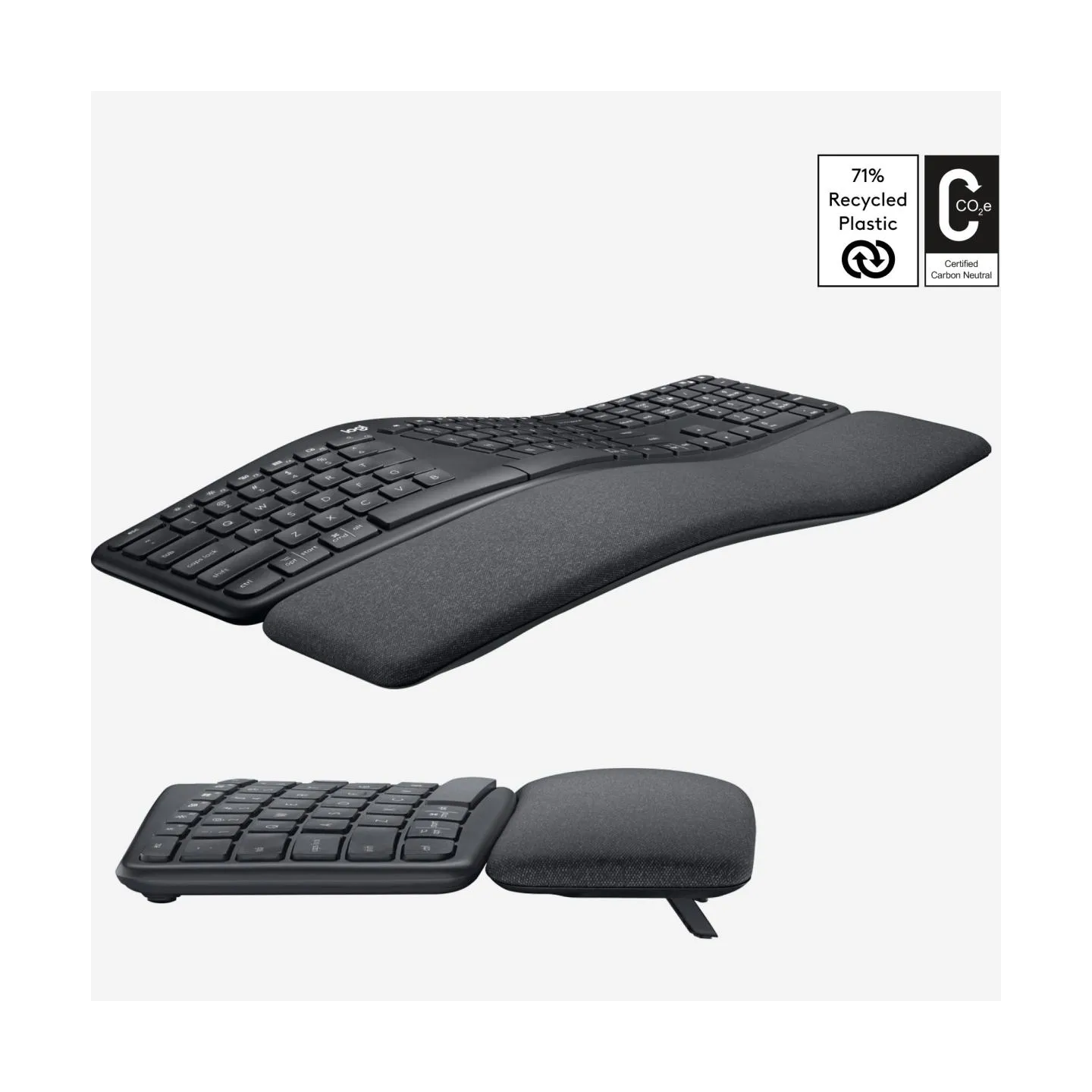 Logitech LOGI Ergo K860 Keyboard - Graphite (US)