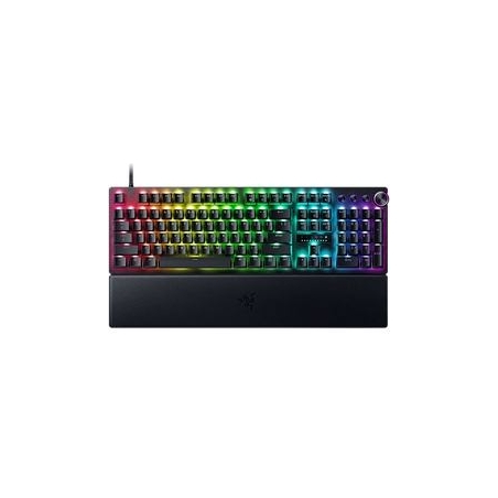 Razer Huntsman V3 Pro Wired Gaming Keyboard Full size, RGB, US, Black / RZ03-04970100-R3M1