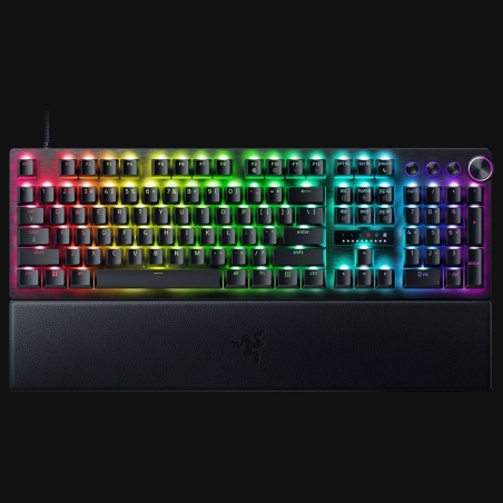 Razer Huntsman V3 Pro Wired Gaming Keyboard Full size, RGB, US, Black / RZ03-04970100-R3M1