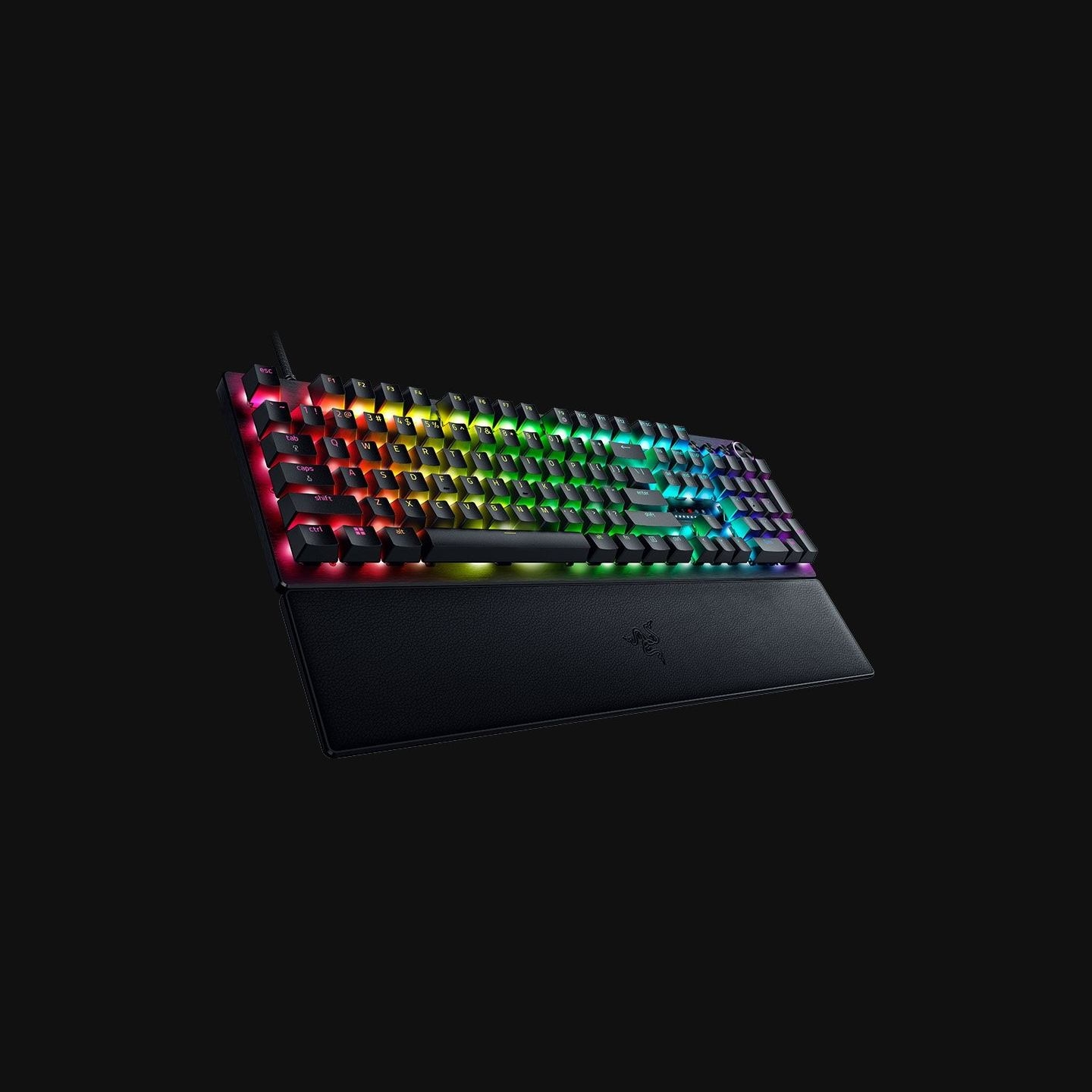 Razer Huntsman V3 Pro Wired Gaming Keyboard Full size, RGB, US, Black / RZ03-04970100-R3M1