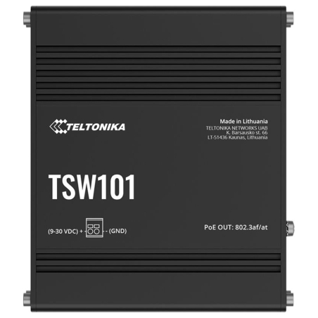 Teltonika TSW101 IOT SWITCH 5X10/100/1000 RJ45