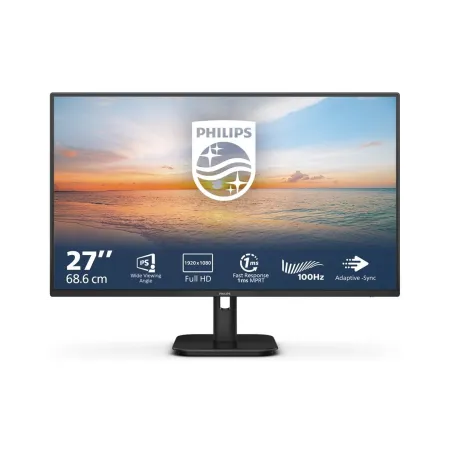 Philips | 27E1N1100A/00 | 27 " | IPS | 16:9 | 100 Hz | 4 ms | 1920 x 1080 pixels | 250 cd/m² | HDMI ports quantity 1 | Black | W