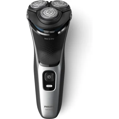 Philips Wet or Dry electric shaver S3143/00, Wet&Dry, PowerCut Blade System, 5D Flex Heads, 60min shaving / 1h charge, 5min Quic