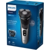 Philips Wet or Dry electric shaver S3143/00, Wet&Dry, PowerCut Blade System, 5D Flex Heads, 60min shaving / 1h charge, 5min Quic